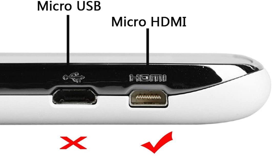 Krátký zalomený Micro HDMI na HDMI kabel k monitoru DSLR pro Sony Axxx 4